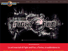 Tablet Screenshot of fightandfun.it